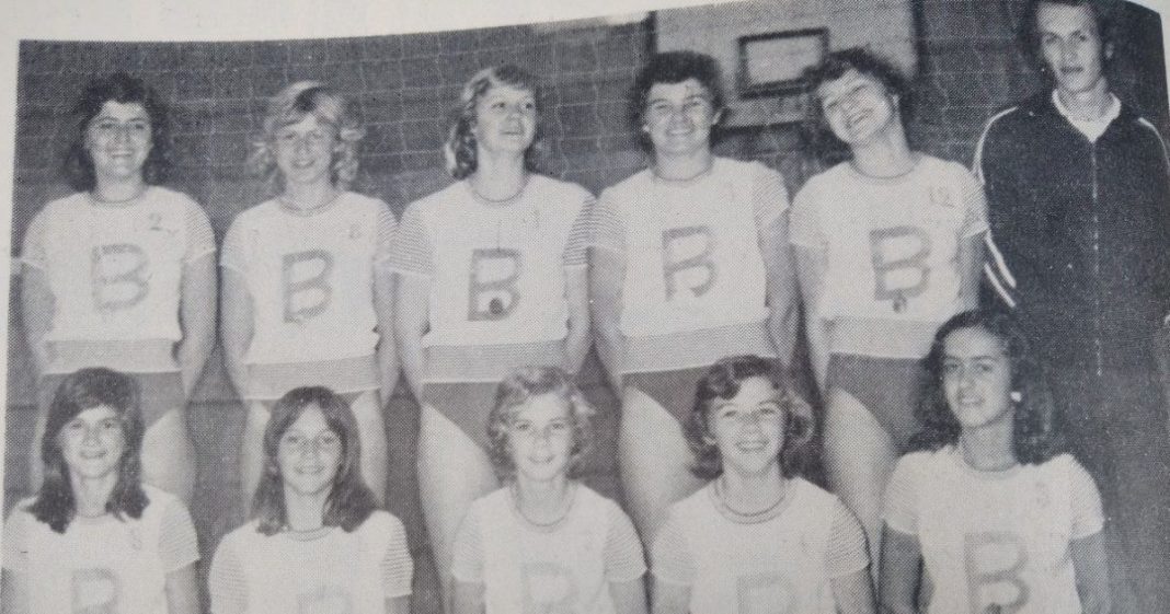 Time volei feminino de Brusque em 1976