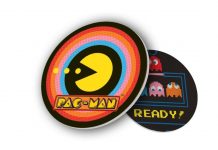 Modelos de tazos com tema pac-man