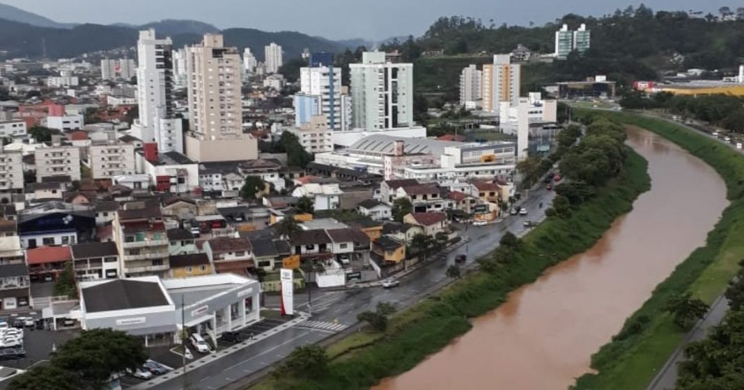 o tempo em brusque