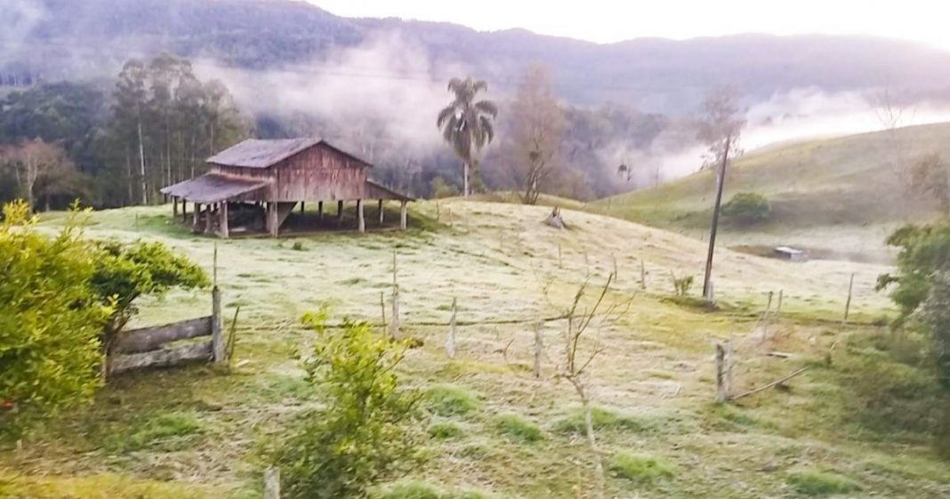 chuvas e frio em presidente nereu