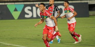 Brusque Joinville jogo ida quartas de final Catarinense