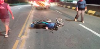 jovens feridos após colisão entre motocicletas em Brusque