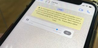 acelerar áudio whatsapp