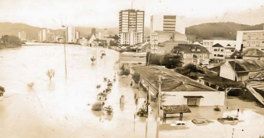 enchente blumenau