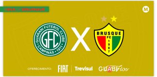 Guarani x Brusque tempo real lance a lance minuto a minuto jogo Série B