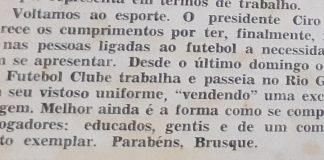 1988 Memória do Esporte Brusque 1988 Londrina racismo 2021