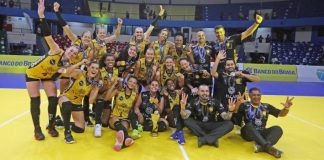 Brusque supercopa volei Minas Praia Clube vôlei