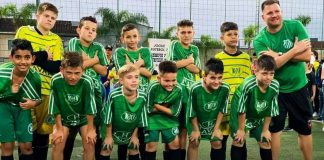 Paysandú Sub-10 campeão catarinense Avaí