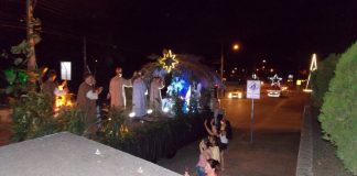 desfile de natal em Guabiruba