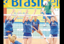 Brasil Telecom vôlei memória do Esporte Brusque