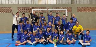 handebol brusque campeão sub-12 liga sc