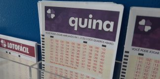 Brusquense acerta quatro números na Quina e ganha mais de R$ 8,4 mil