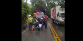 colisão entre carro e bicicleta