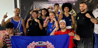 Nicoli Vitória Morena Meninos do Boxe