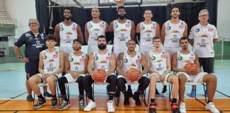 O elenco do Brusque Basquete para a disputa do Campeonato Brasileiro da CBB