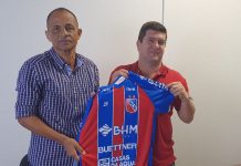 Carlos Renaux Edson Souza técnico