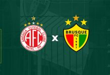 América-RN x Brusque tempo real lance a lance minuto a minuto Série C Brasileiro jogo ao vivo