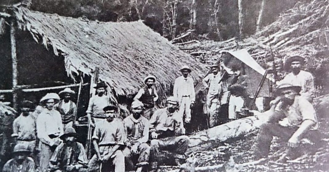 Imigrantes italianos que se instalaram em Porto Franco e nos arredores