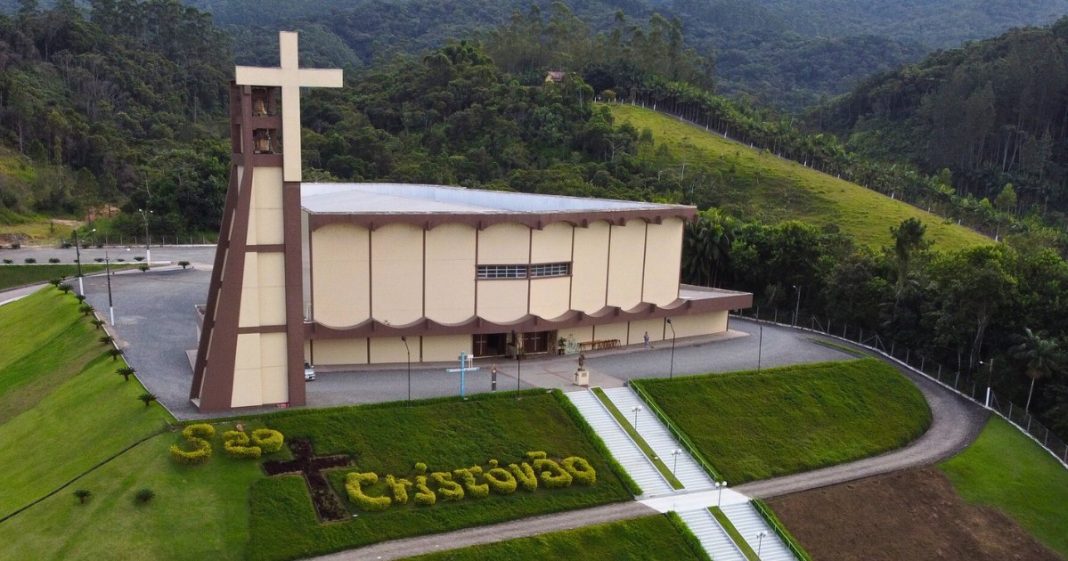 Capela São Cristóvão no Aymoré em Guabiruba