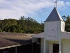 Igreja Luterana do Holstein, bairro São Pedro, em Guabiruba