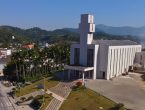 Igreja Matriz Nossa Senhora do Perpétuo Socorro no Centro de Guabiruba