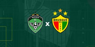 Manaus x Brusque tempo real minuto a minuto lance a lance ao vivo jogo Brasileiro Série C