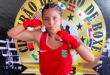 Stephany Nascimento Brusque Gymnasiade Sub-15 boxe