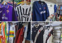 Camisas exposição futebol Brusque Gevaerd