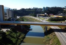 Saiba como está o andamento da obra da ponte do Centro em Brusque