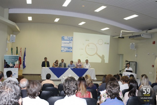 Evento de formação da Unifebe, no segundo semestre de 2013